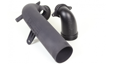 TPE Precision Motorsport Cold Air Intake System (CAI) für MINI Gen. 3 (PRE-LCI) TPE Precision Motorsport Cold Air Intake System (CAI) mit Pipercross AirMax Carbon Lid und High-Flow Panel Filter für MINI Gen. 3 (PRE-LCI), Darstellung Resonator Delete Pipe und Turboeinlass, TPE-CAI-F56, F54 F55 F56 F57 F60, Sport - Luftführungssysteme