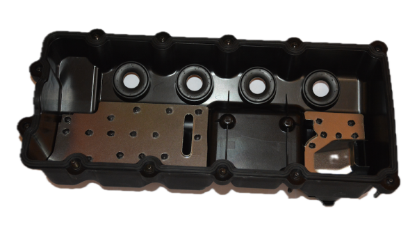 ELRING Zylinderkopfhaube BOTTOM inkl. Verschlussdeckel, Dichtungen, Stehbolzen und Entlüftungsventil für MINI R50 R52 R53 W10 W11, ELRING-CHC-R53, ersetzt 11127510751, ersetzt 11128658461, ersetzt 11122463733, ersetzt 11127513065, ersetzt 11127577614, ers