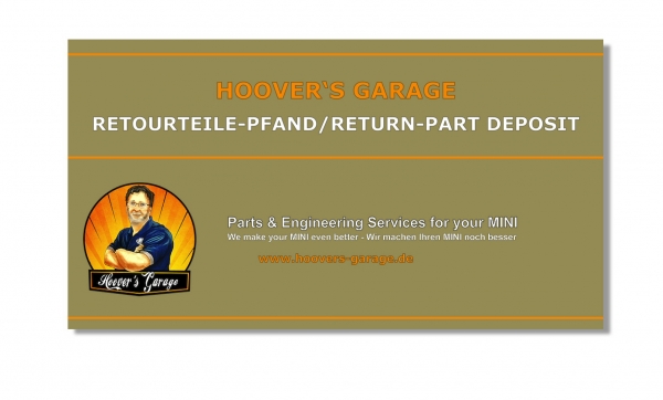 Retourteile-Pfand für Pumpen - Tuning für Ihren MINI