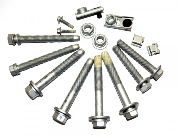 Motorsport Aluminium Längslenker HA Konversion Kit für MINI Gen. 1 - BMW MINI Schrauben  - Umbau Kit, für R50 R52 R53, MIN-TACK-R53, Hinterachse Konversion Kit für Motorsport Umbau für MINI