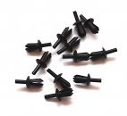 Spreiznietsatz Blende Radlauf Lüftführung Gitter,  Befestigungsclip - Satz für MINI BMW - ersetzt Spreizniet mit OEM Nr ersetzt 07149807127, ersetzt 51770381650, ersetzt 51161881149, ersetzt 51160154946, Instandhaltungssatz für MINI BMW